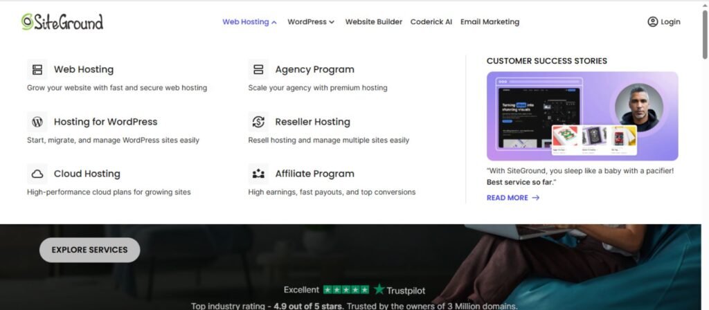 SiteGround Review Tamil