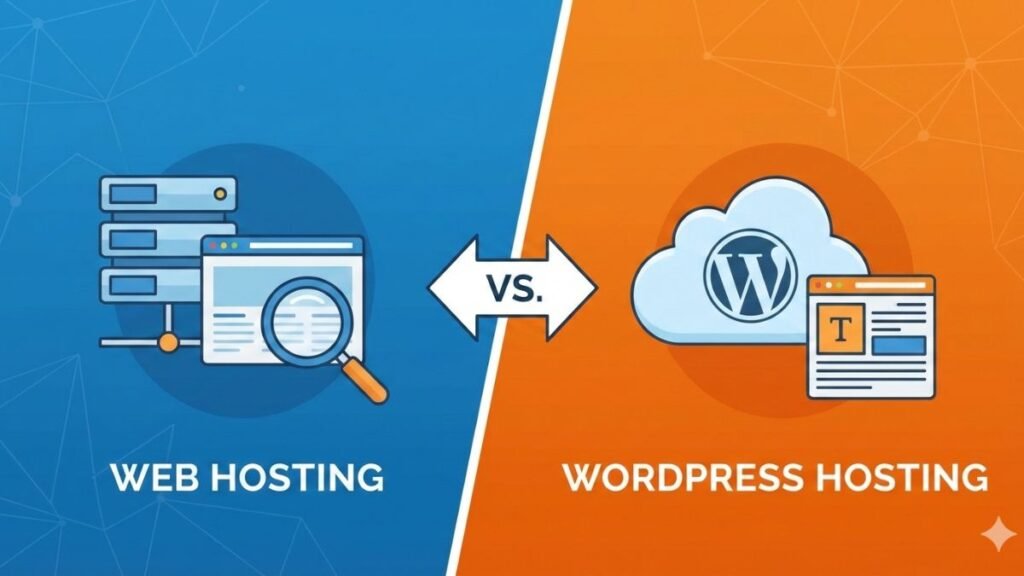 Web Hosting vs WordPress Hosting Tamil