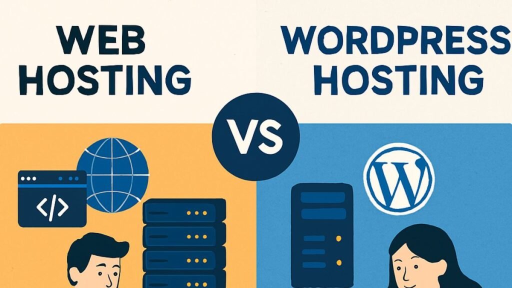 Web Hosting vs WordPress Hosting Tamil